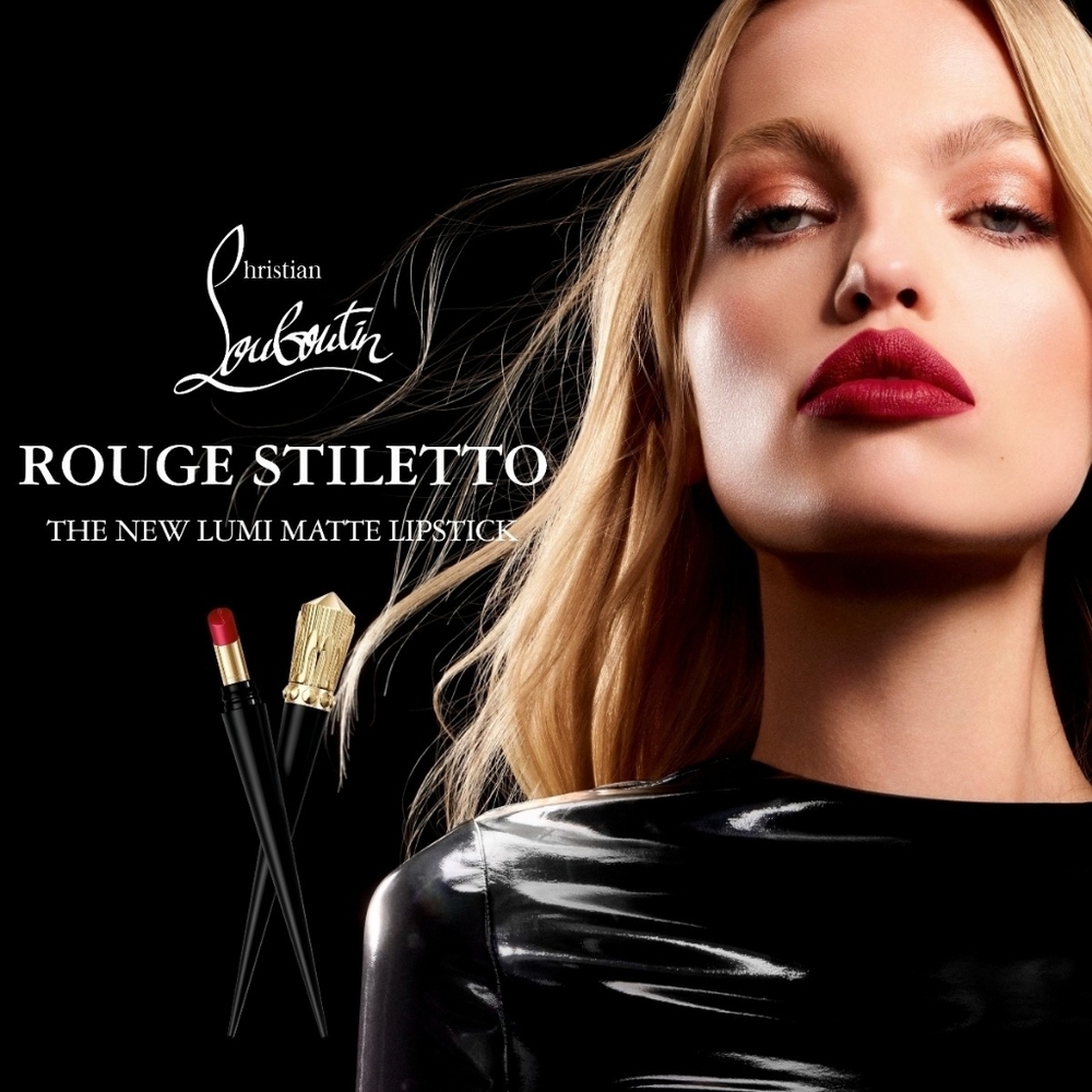 Christian Louboutin Rouge Stiletto Slimstick Lumi Matte - Private Red Lipstick